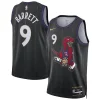 RJ Barrett Toronto Raptors Nike Stylish Unisex 2024/25 Swingman Player Jersey City Edition Black Must - Have for Jerseys Lovers