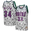 Ray Allen Milwaukee Bucks 2000/01 Unique Swingman Jersey White for Basketball Enthusiasts