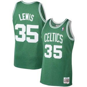 Reggie Lewis Boston Celtics 1987/88 Hardwood Classics Swingman Premium Jersey Kelly Green Perfect for Game Day
