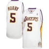 Robert Horry Chic Los Angeles Lakers 2001/02 Hardwood Classics Swingman Jersey White for Basketball Enthusiasts
