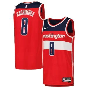 Rui Hachimura Washington Wizards Elegant Nike Swingman Jersey Red Perfect for Game Day
