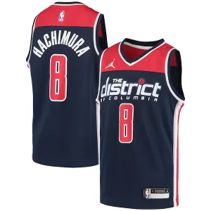 Rui Hachimura Washington Wizards Jordan Gorgeous Brand Youth 2020/21 Swingman Player Jersey Statement Edition Navy Must - Have for Jerseys Lovers