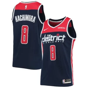 Rui Hachimura Washington Wizards Nike Swingman Player Jersey Stylish Icon Edition Navy Must - Have for Jerseys Lovers