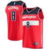 Rui Hachimura Washington Wizards Replica Fast Break Jersey Red Icon Edition Premium Ideal for Collectors