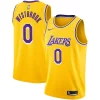 Russell Westbrook Los Angeles Lakers Nike 2020/21 Swingman Player Jersey Elegant Gold Icon Edition Ideal for Collectors