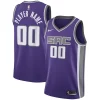 Sacramento Kings Nike Swingman Custom Elegant Jersey Purple Icon Edition for Basketball Enthusiasts