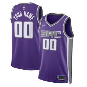 Sacramento Kings Nike Unisex Swingman Custom Fabulous Jersey Purple Icon Edition Ideal for Collectors