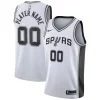San Antonio Spurs Nike Chic 2020/21 Swingman Custom Jersey Association Edition White Perfect for Game Day