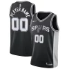 San Antonio Spurs Nike Swingman Custom Elegant Jersey Black Icon Edition Great for Fans