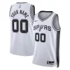 San Antonio Spurs Nike Unisex Swingman Premium Custom Jersey White Association Edition Perfect for Game Day