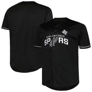 San Antonio Spurs Profile Big & Tall Pop Jersey Black Chic Ideal for Collectors