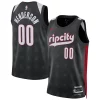 Scoot Henderson Portland Trail Blazers Nike Unisex 2024/25 Swingman Player Jersey City Edition Black Fabulous Perfect for Game Day