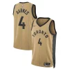 Scottie Barnes Toronto Raptors Nike Unisex 2023/24 Swingman Jersey Gold City Trendy Edition Ideal for Collectors