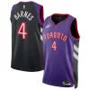 Scottie Barnes Toronto Raptors Nike Unisex Eye - catching 2024/25 Swingman Jersey Purple Classic Edition Great for Fans
