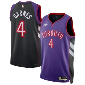 Scottie Barnes Toronto Raptors Nike Unisex Eye - catching 2024/25 Swingman Jersey Purple Classic Edition Great for Fans