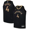 Scottie Barnes Toronto Raptors Nike Youth 2022/23 Swingman Jersey Gorgeous City Edition Black Perfect for Game Day
