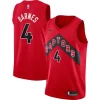Scottie Barnes Toronto Raptors Nike Youth Eye - catching Swingman Jersey Icon Edition Red/White Great for Fans