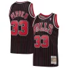 Scottie Pippen Chicago Bulls Premium Hardwood Classics Swingman Jersey Black Great for Fans