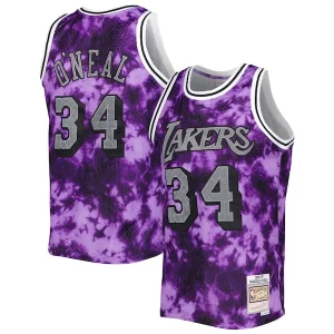 Shaquille O'Neal Los Angeles Premium Lakers 1996/97 Galaxy Swingman Jersey Purple Great for Fans