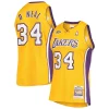 Shaquille O'Neal Los Eye - catching Angeles Lakers 2000 NBA Finals Hardwood Classics Authentic Jersey Gold Perfect for Game Day