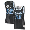 Shaquille O'Neal Orlando Magic Women's 1995/96 Hardwood Premium Classics Swingman Jersey Black Ideal for Collectors