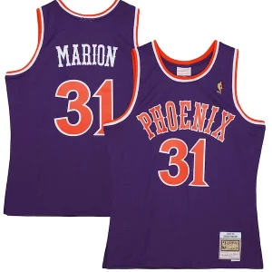 Shawn Marion Phoenix Suns 2001/02 Hardwood Classics Unique Swingman Jersey Purple Must - Have for Jerseys Lovers