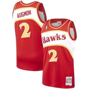 Stacey Augmon Atlanta Hawks Fabulous 1991/92 Hardwood Classics Swingman Jersey Red Perfect for Game Day