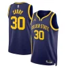 Stephen Curry Golden State Warriors Jordan Brand Fabulous Unisex Swingman Jersey Statement Edition Navy for Basketball Enthusiasts