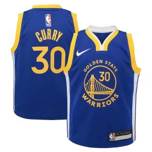 Stephen Curry Golden State Warriors Nike Preschool Dri FIT Swingman Player Jersey Icon Edition Stylish Royal Perfect for Game Day