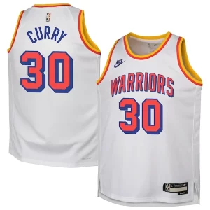 Stephen Curry Golden State Warriors Nike Youth 2024/25 Swingman Unique Jersey White Classic Edition Ideal for Collectors