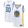 Stephen Curry Golden State Warriors Youth Fast Break Premium Replica Player Jersey Association Edition White Must - Have for Jerseys Lovers