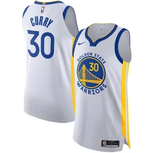Stephen Curry Golden Stylish State Warriors Nike Authentic Jersey Association Edition White for Basketball Enthusiasts