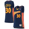 Stephen Curry Premium Golden State Warriors Women's 2009 10 Hardwood Classics Swingman Jersey Navy Perfect for Game Day