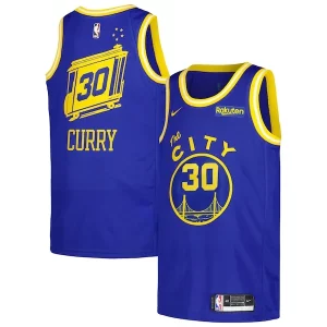 Stephen Curry Trendy Golden State Warriors Nike Swingman Player Jersey Classic Edition Royal Perfect for Game Day