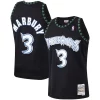 Stephon Marbury Minnesota Timberwolves 1997/98 Hardwood Elegant Classics Swingman Jersey Black Must - Have for Jerseys Lovers