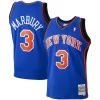 Stephon Marbury New York Knicks Hardwood Eye - catching Classics Swingman Jersey Blue Ideal for Collectors