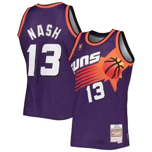 Steve Fabulous Nash Phoenix Suns 1996/97 Hardwood Classics Swingman Jersey Purple Must - Have for Jerseys Lovers