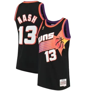 Steve Nash Phoenix Elegant Suns 1996/97 Hardwood Classics Swingman Jersey Black for Basketball Enthusiasts