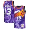 Steve Nash Phoenix Suns 1996/97 Hardwood Elegant Classics Asian Heritage 6.0 Swingman Throwback Player Jersey Purple Great for Fans