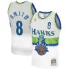 Steve Premium Smith Atlanta Hawks 1996 97 Hardwood Classics Reload 3.0 Swingman Jersey White Must - Have for Jerseys Lovers