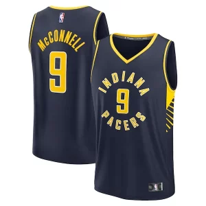 T.J. McConnell Indiana Pacers Premium Fast Break Replica Player Jersey Icon Edition Navy for Basketball Enthusiasts