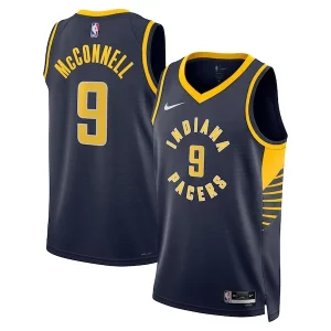 T.J. Premium McConnell Indiana Pacers Nike Unisex Swingman Replica Jersey Icon Edition Navy Great for Fans
