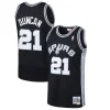 Tim Duncan San Antonio Spurs Gorgeous 1998/99 Hardwood Classics Swingman Jersey Black Great for Fans