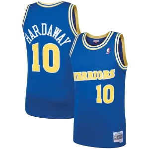 Tim Hardaway Golden State Warriors 1990/91 Hardwood Classics Unique Swingman Jersey Royal Ideal for Collectors