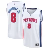 Tim Hardaway Jr. Detroit Pistons Fast Break Unique Replica Player Jersey Association Edition White Great for Fans