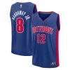 Tim Hardaway Jr. Detroit Pistons Unique Fast Break Replica Player Jersey Icon Edition Blue Ideal for Collectors