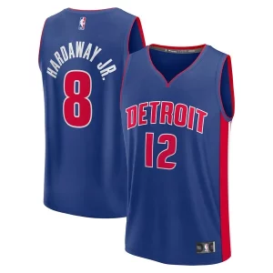 Tim Hardaway Jr. Detroit Pistons Unique Fast Break Replica Player Jersey Icon Edition Blue Ideal for Collectors