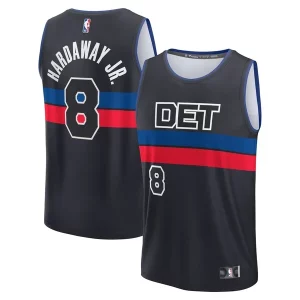 Tim Hardaway Jr. Detroit Pistons Youth Fast Stylish Break Player Jersey Statement Edition Black for Basketball Enthusiasts