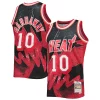 Tim Hardaway Miami Heat Hardwood Classics 1996/97 Hyper Unique Hoops Swingman Jersey Scarlet Great for Fans