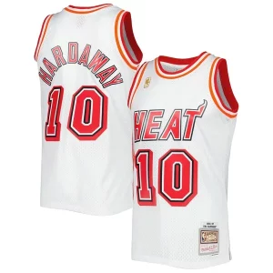 Tim Hardaway Miami Heat Hardwood Classics Swingman Jersey Unique White Must - Have for Jerseys Lovers
